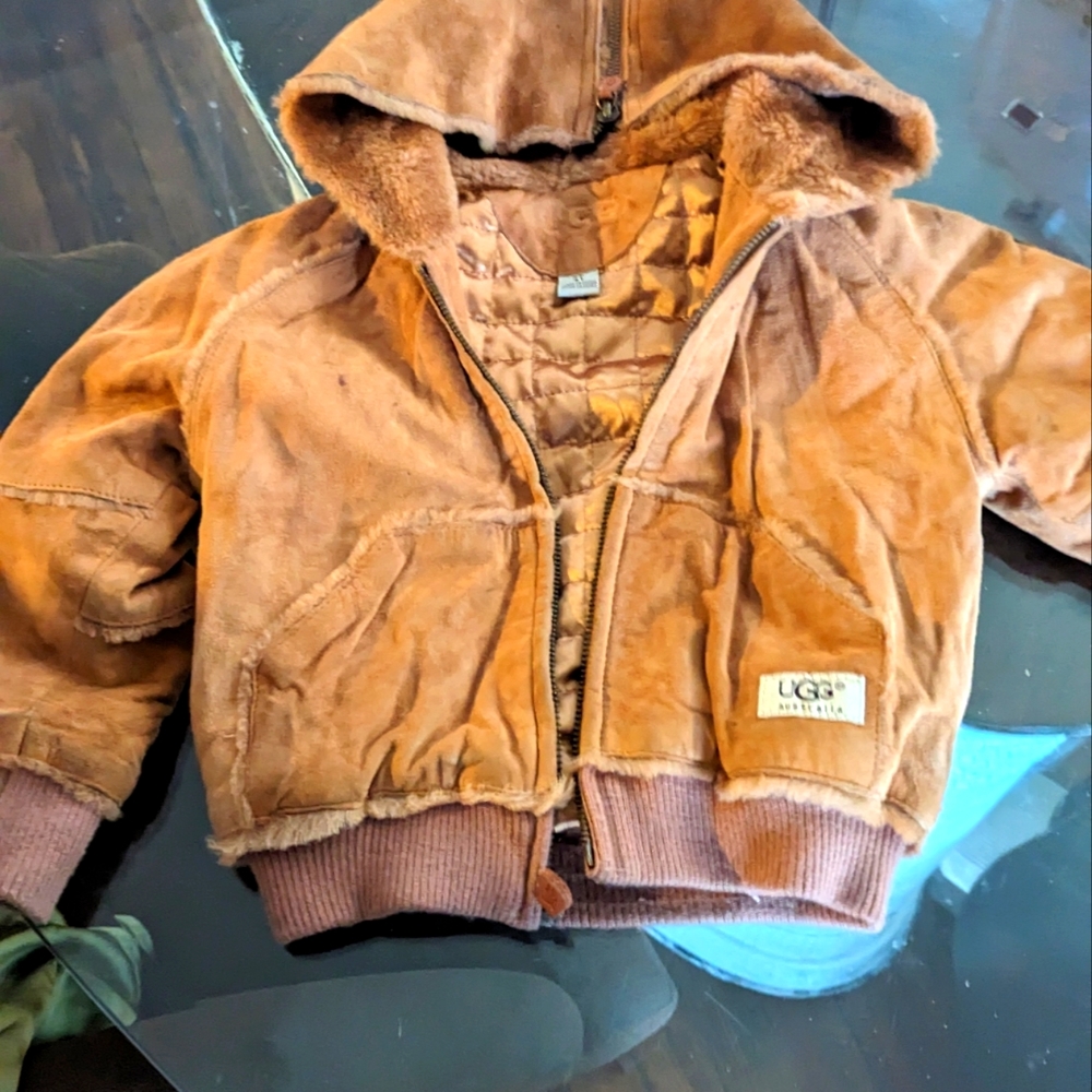 Toddler UGG Suede Bomber
